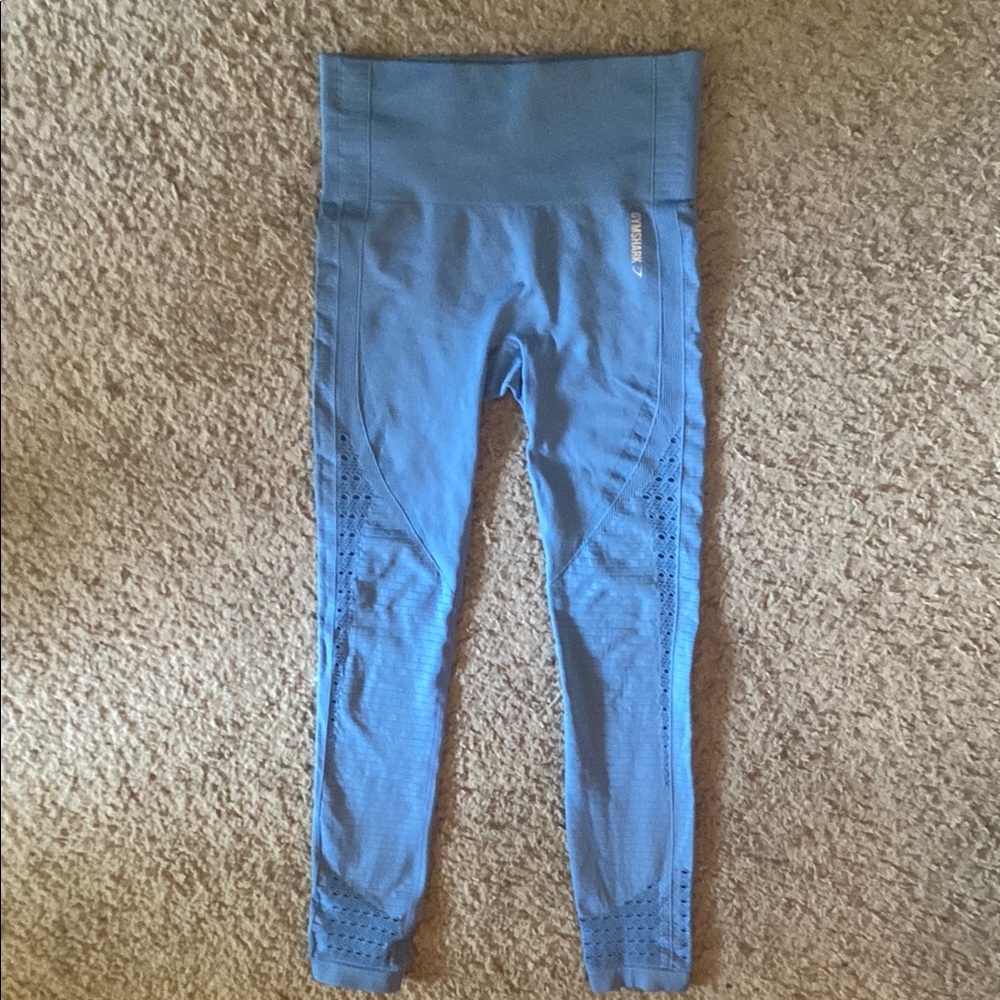 Gymshark Sky Blue High-Rise Leggings
